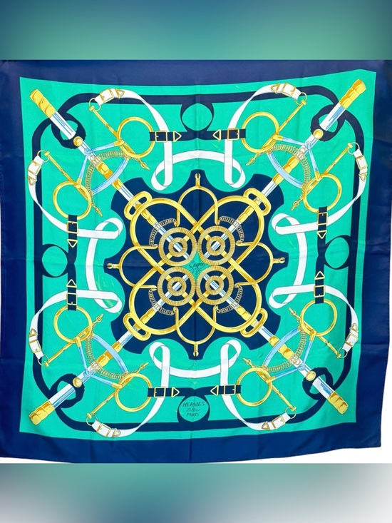 Hermes Accessories - 🌈 Hermes Eperon d'Or Carre 90 Silk Scarf